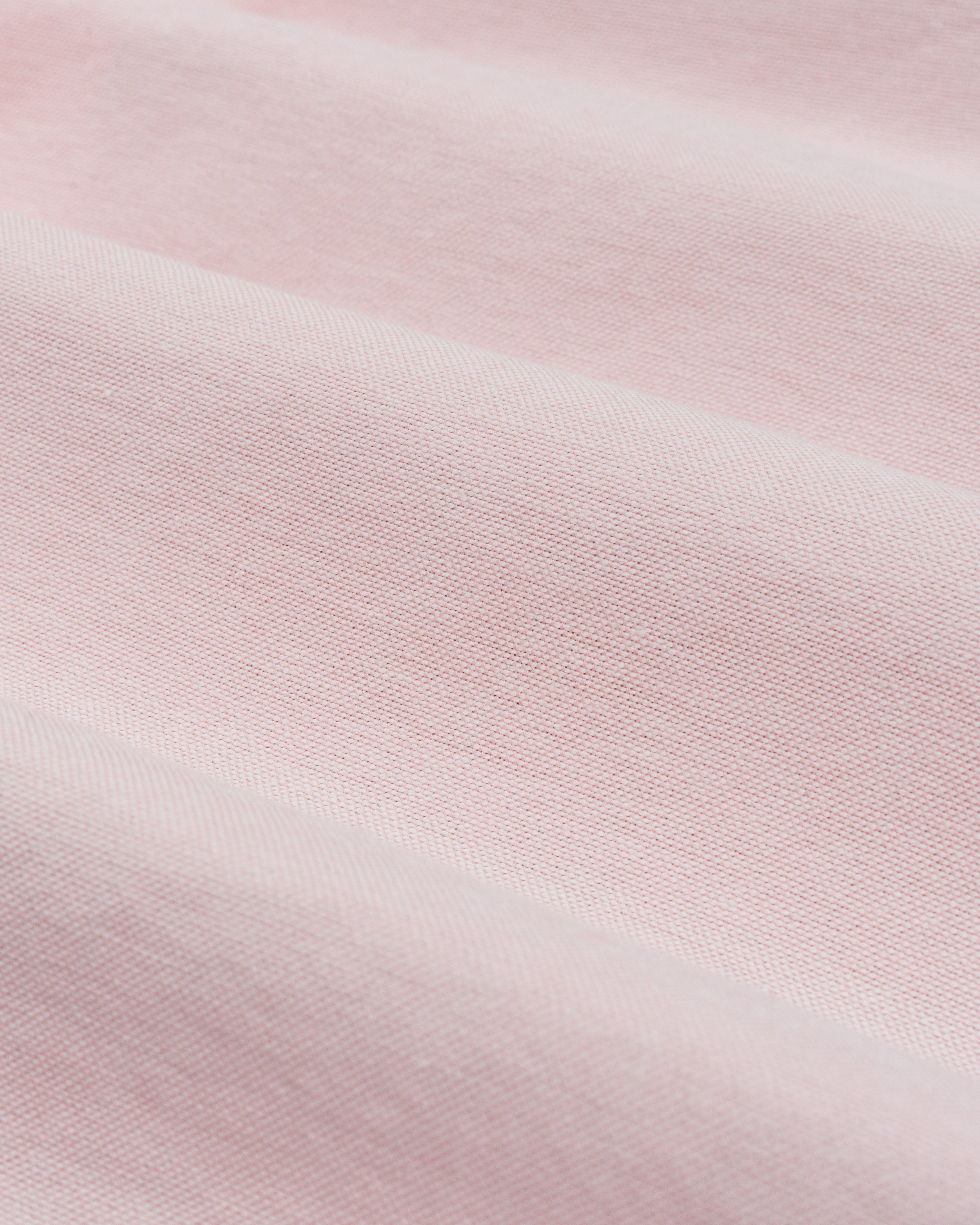 'Le Original' Pink Contrast Collar Oxford Shirt